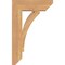 Ekena Millwork Thorton Slat Smooth Bracket, Western Red Cedar, 3 1/2"W x 14"D x 22"H BKT04X14X22THR06SWR - alternate 3